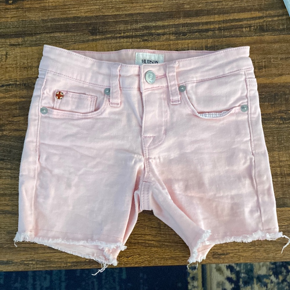 Pink Hudson Jean Shorts